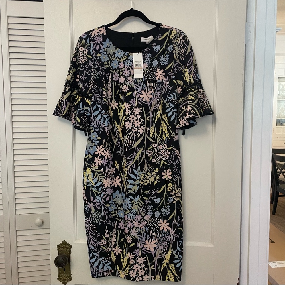 Calvin Klein floral dress NWT size 12